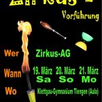 Vorankündigung: Zirkus-Vorführung