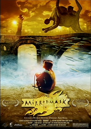 Werbeplakat zum Film "Mirrormask"