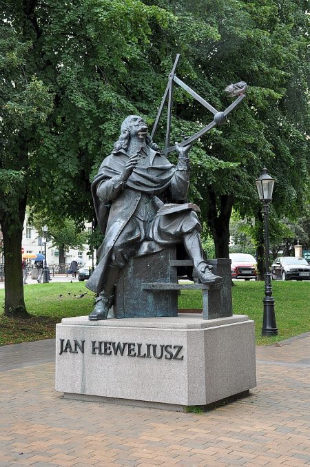 Denkmal zu Ehren von Johannes Hevelius beim Altstädtischen Rathaus (Foto: Martin Dühning)