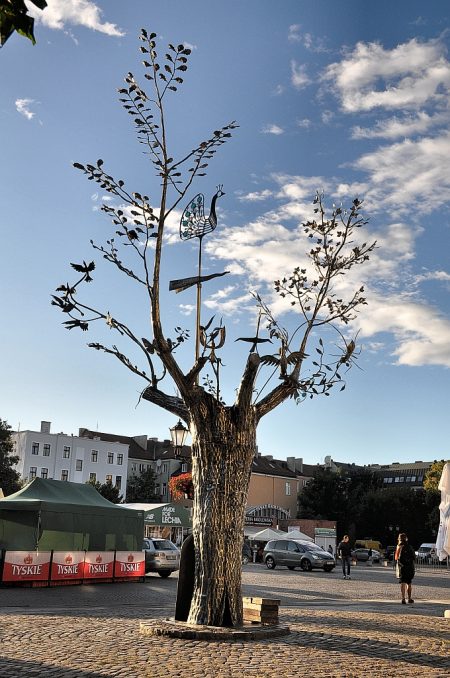 Silberbaum auf dem Kohlenmarkt beim Danziger Theater (Foto: Martin Dühning)