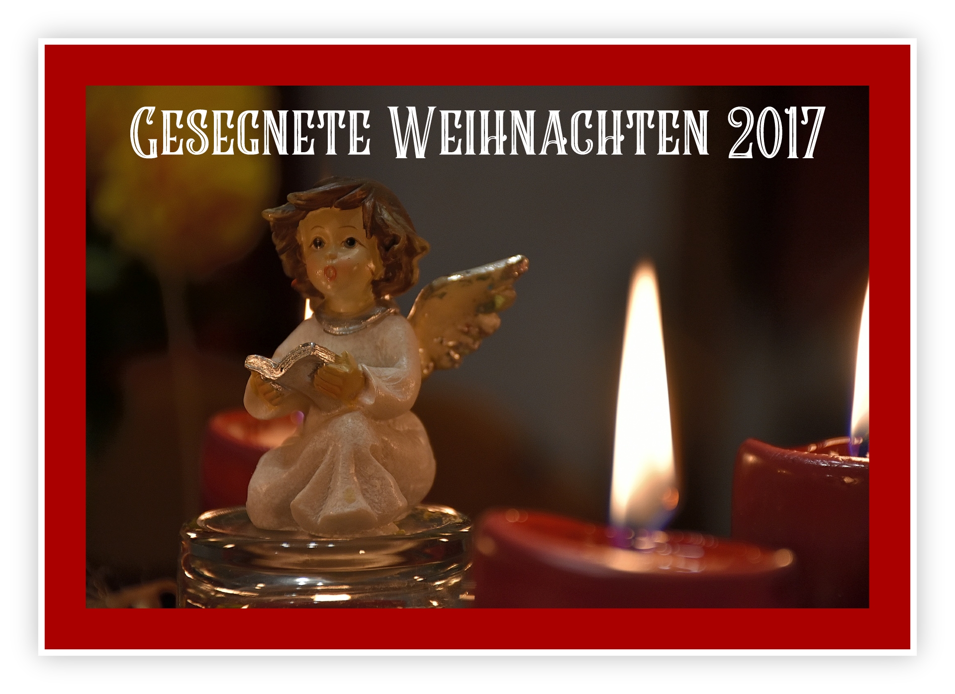 Gesegnete Weihnachten 2017 (Foto: Martin Dühning)