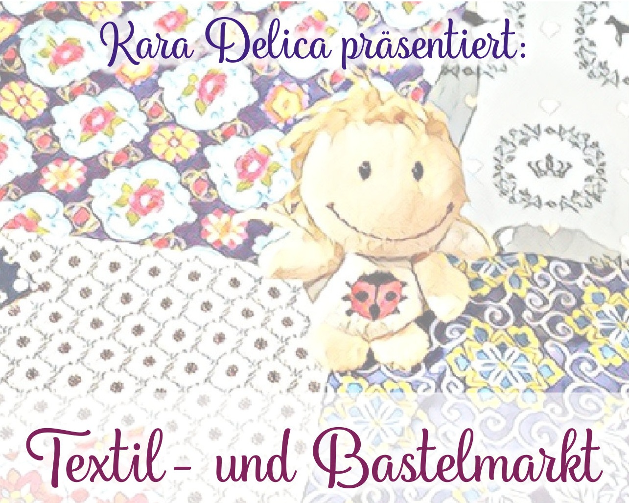 Kara Delica präsentiert Textilwaren für den Markt in Ventadorn