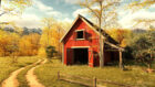 Autumnal Barn (Grafik: Martin Duehning)