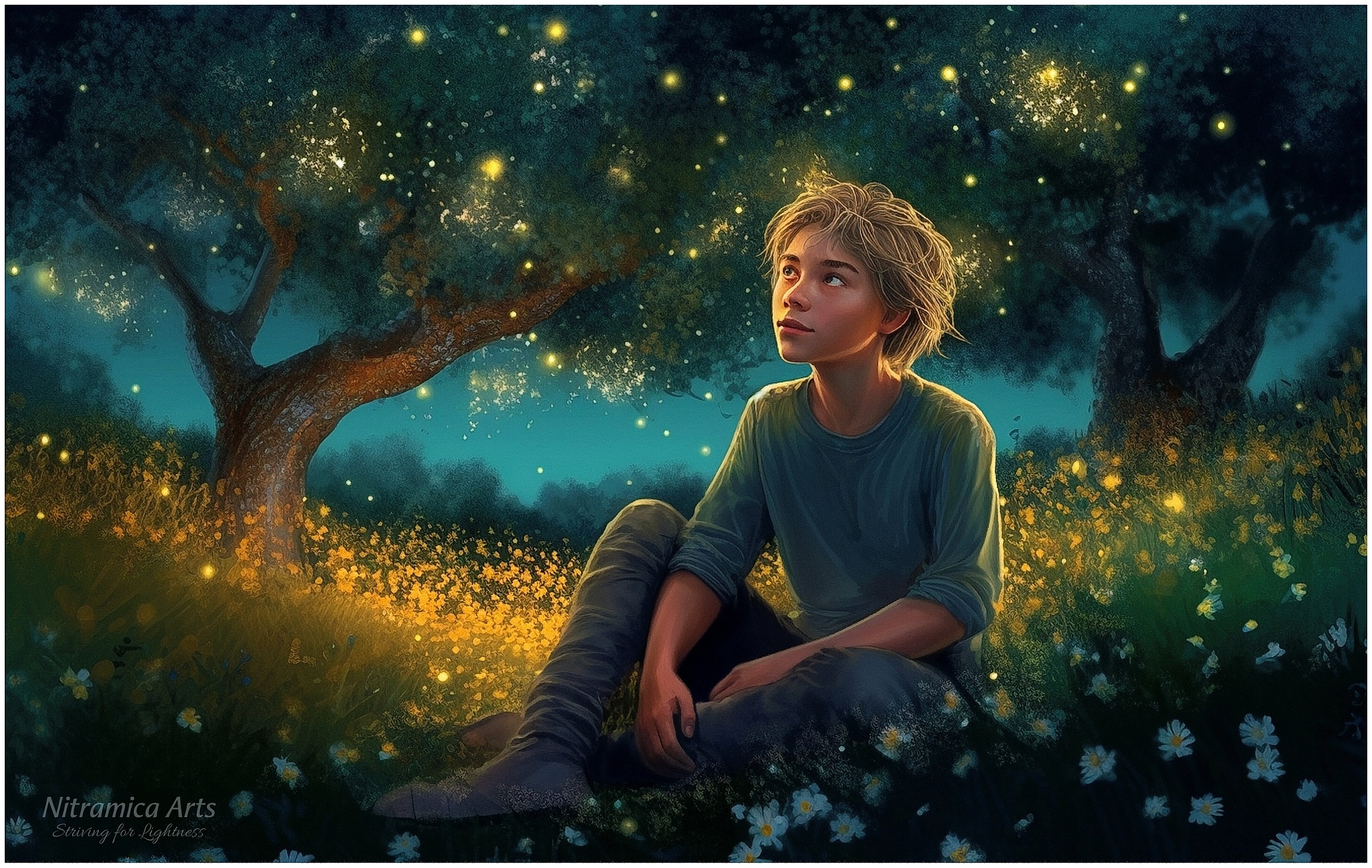 Under the Firefly Trees (Grafik: Martin Dühning)