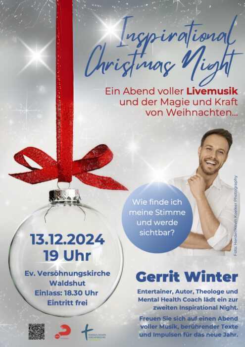 Inspirational Christmas Night - offizielles Infoplakat