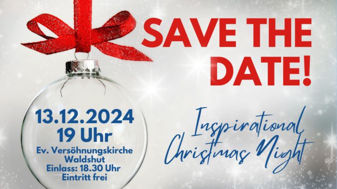 Inspirational Christmas Night - offizielles Infoplakat