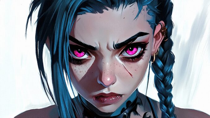 "Jinx" - Fanart (Grafik: Martin Dühning)