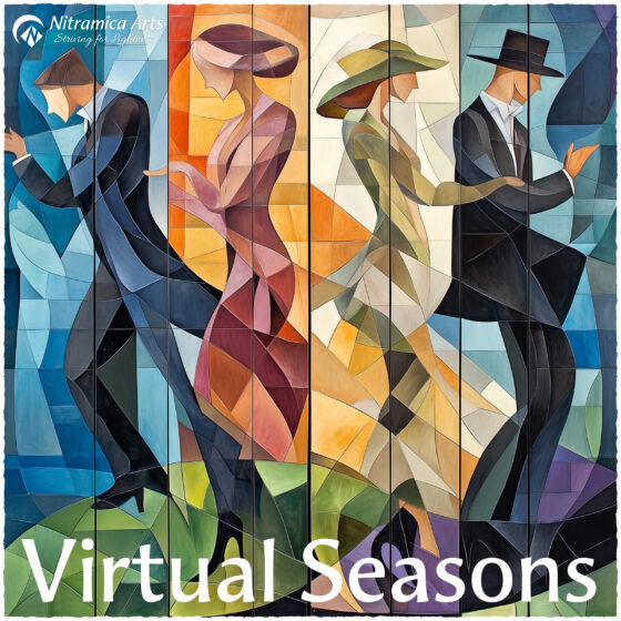 Virtual Seasons - Cover zum Album (Grafik: Martin Dühning)