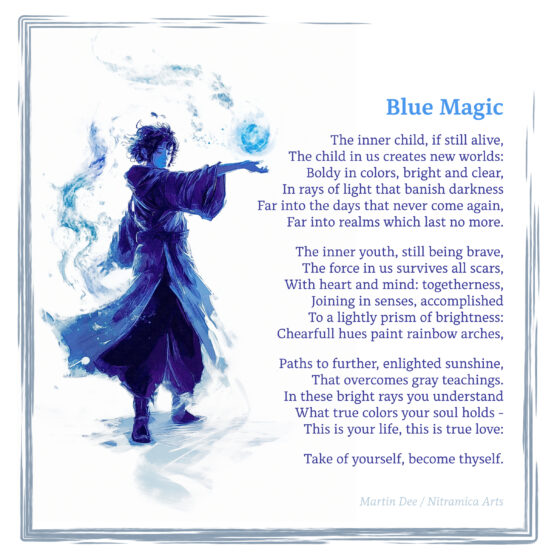 Blue Magic (Text & Graphic: Martin A. Duehning)