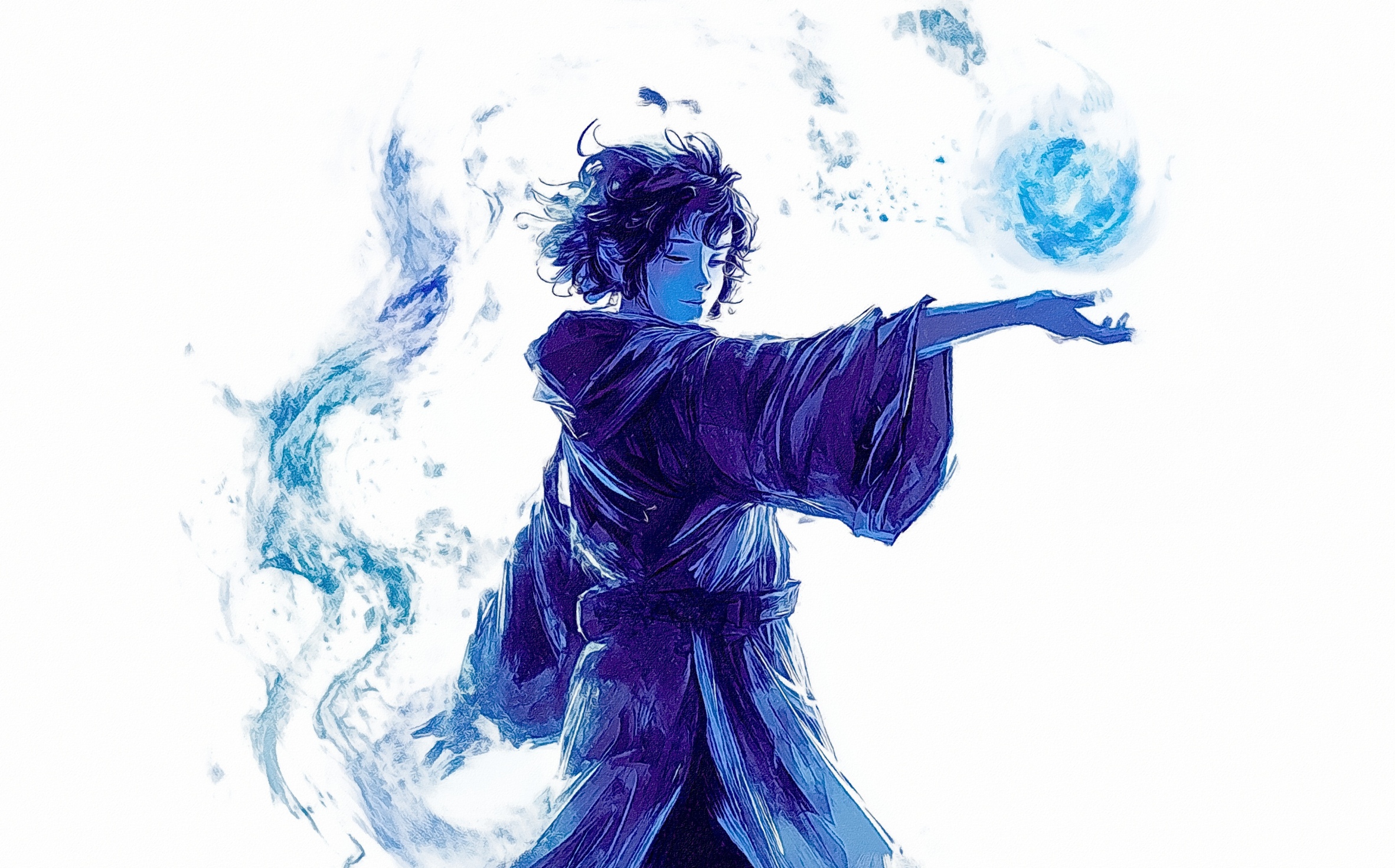 The Blue Magician (Grafik: Martin A. Duehning)