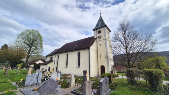 Die Kirche St. Katharina in Geißlingen, Klettgau (Foto: Martin Dühning).